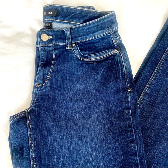 WHBM Boot Leg Jeans 4R - Picture 2 of 8